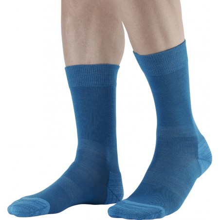 Chaussettes Laine Mérinos Helikon-Tex - Pour Trekking, Tactique, Froid, Taille Medium, Vert Olive