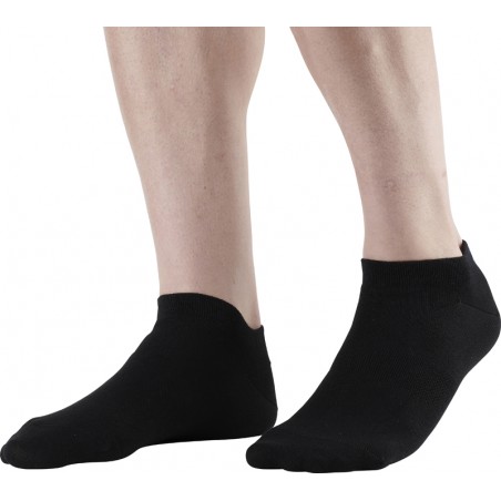 Lot De 3 Chaussettes Homme En Coton Peigné - Hautes, Douces Et Confortables, Coloris Noir, Gris, Blanc - Taille 39-42 Ou 43-46